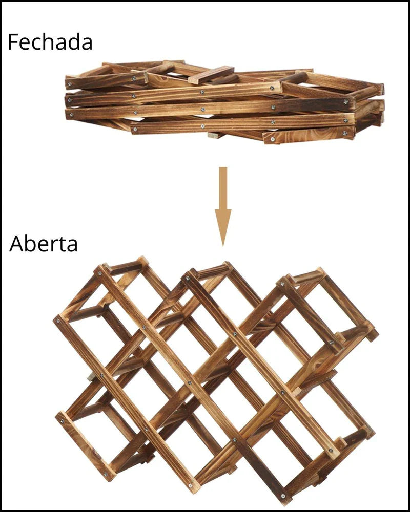 Adega Premium Dobrável para Vinhos